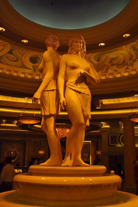Statuen in Caesars Palace